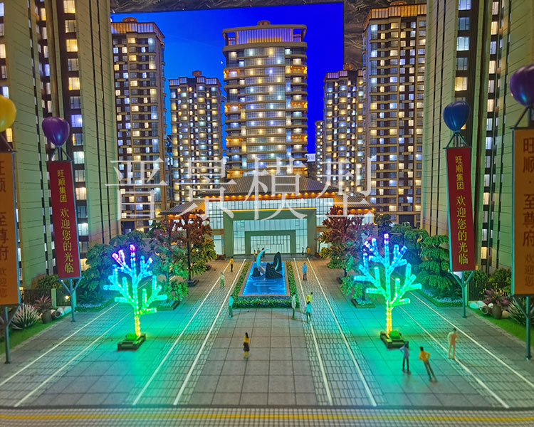 晋景模型有限公司咨询建筑沙盘模型景观与建筑灯光制作工艺是什么？