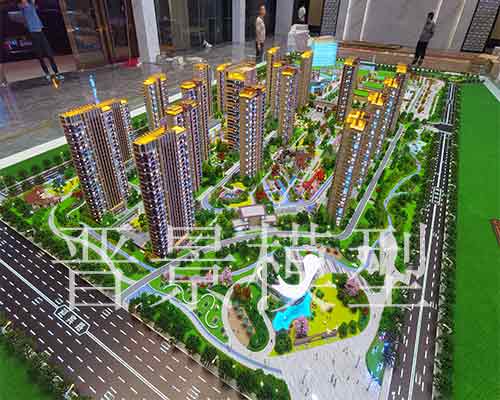 晋景模型有限公司简述建筑沙盘模型景观与建筑灯光制作工艺是什么？